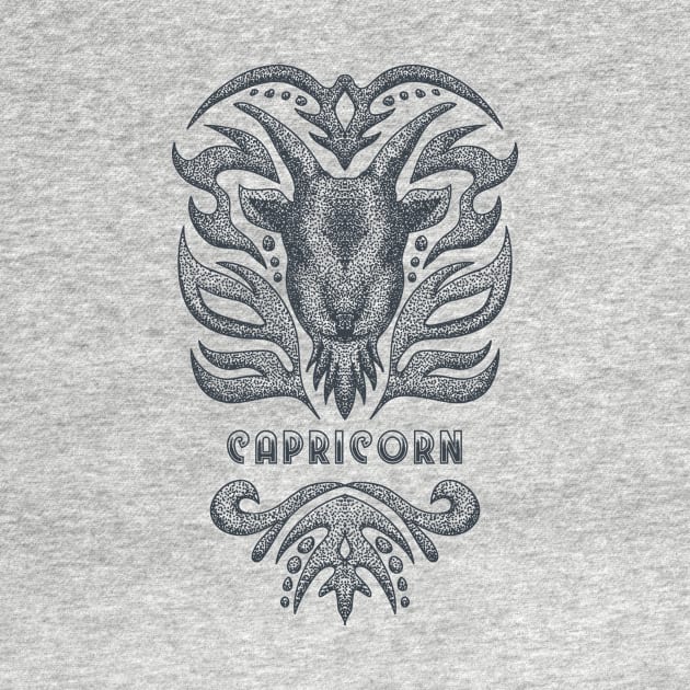 Capricorn Zodiac Design by Utopia Shop